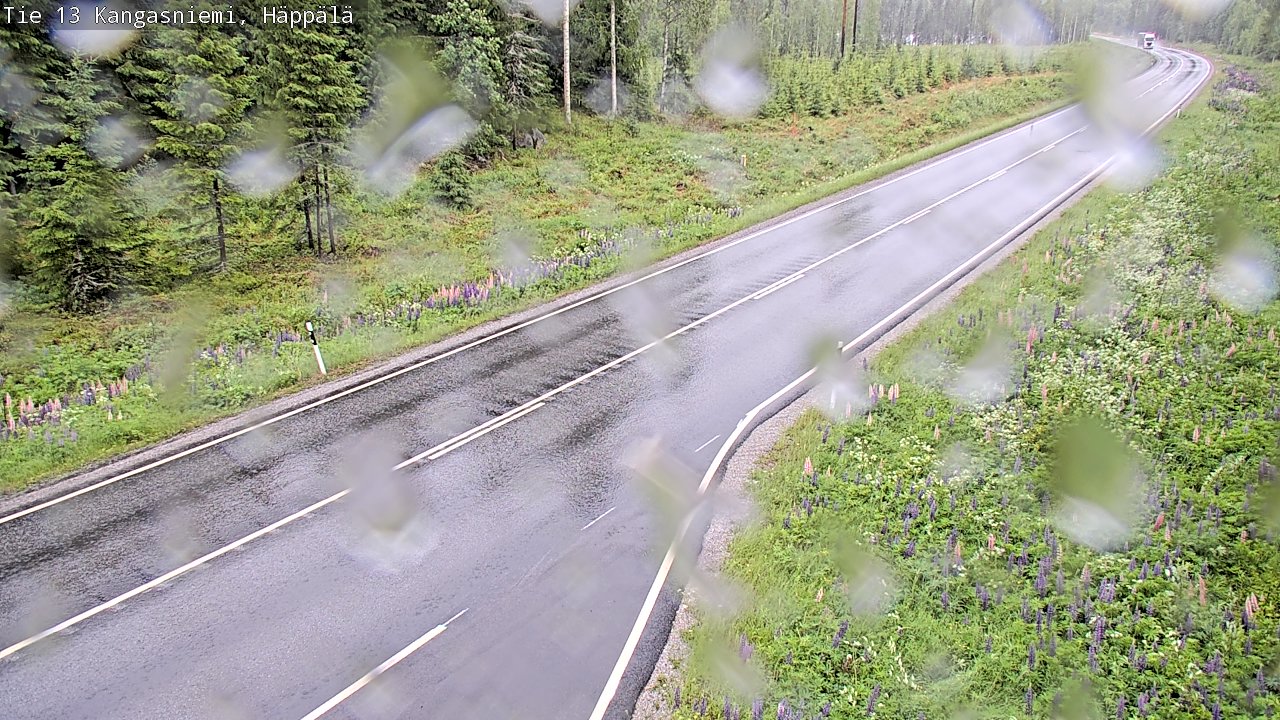 Weather Camera Image Väg 13 Kangasniemi, Häppälä, Kangasniemi, Etelä-Savo