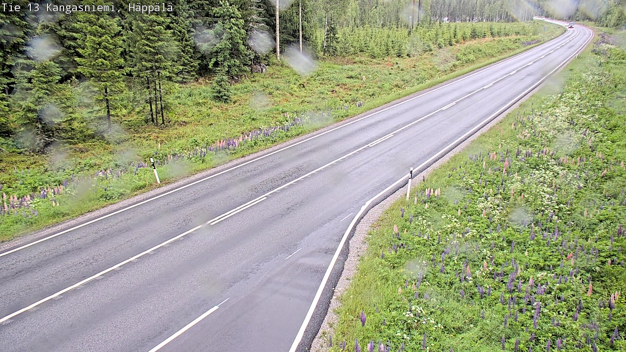 Weather Camera Image Road 13 Kangasniemi, Häppälä, Kangasniemi, Etelä-Savo