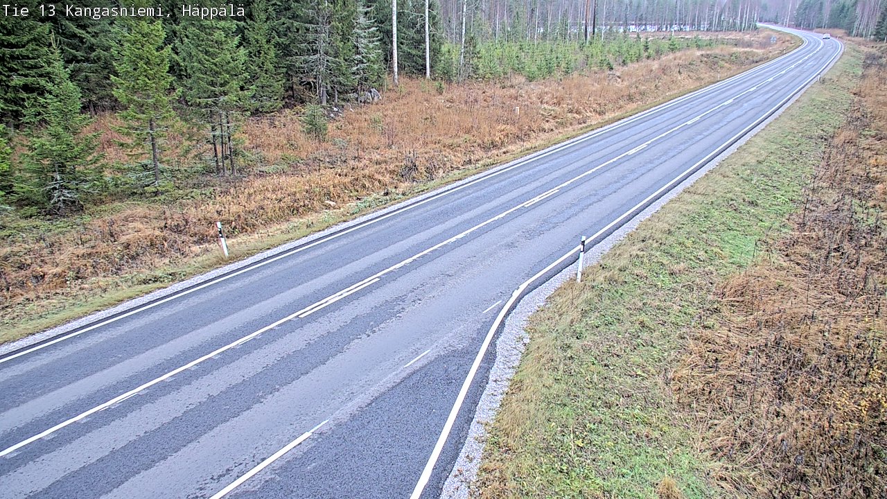 Kelikamerat Kuva Tie 13 Kangasniemi, Häppälä, Kangasniemi, Etelä-Savo