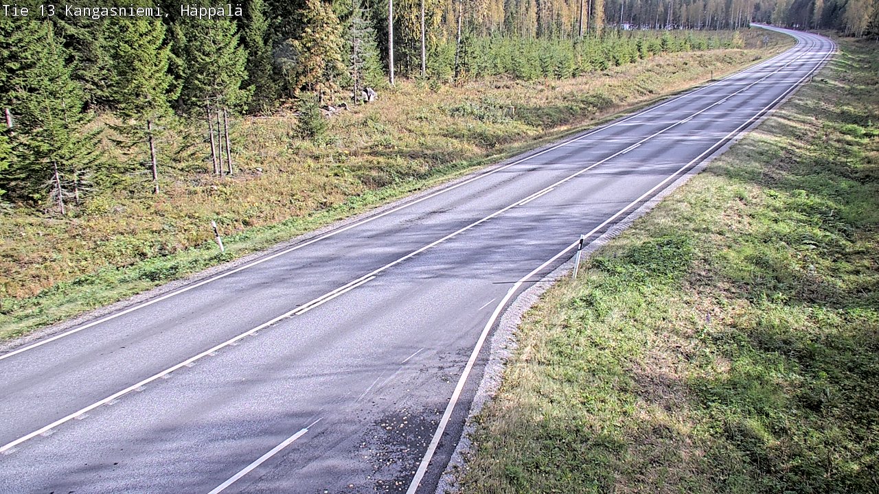 Kelikamerat Kuva Tie 13 Kangasniemi, Häppälä, Kangasniemi, Etelä-Savo