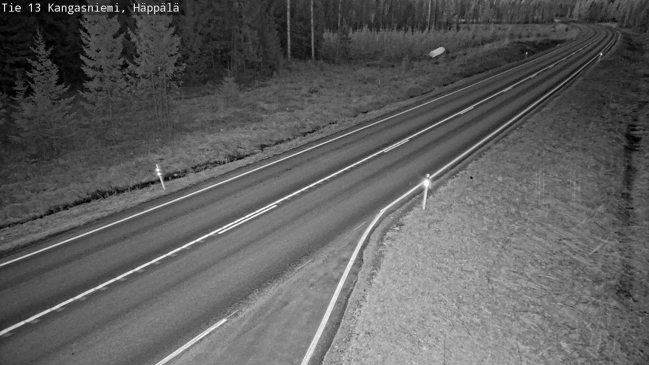 Kelikamerat Kuva Tie 13 Kangasniemi, Häppälä, Kangasniemi, Etelä-Savo