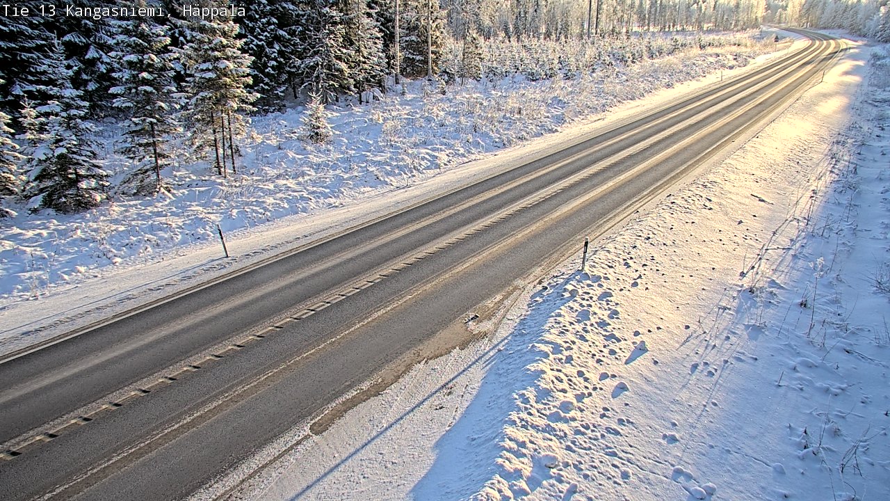 Weather Camera Image Road 13 Kangasniemi, Häppälä, Kangasniemi, Etelä-Savo