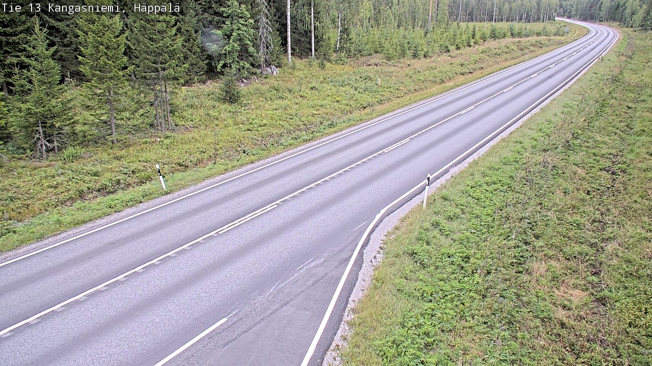 Kelikamerat Kuva Tie 13 Kangasniemi, Häppälä, Kangasniemi, Etelä-Savo