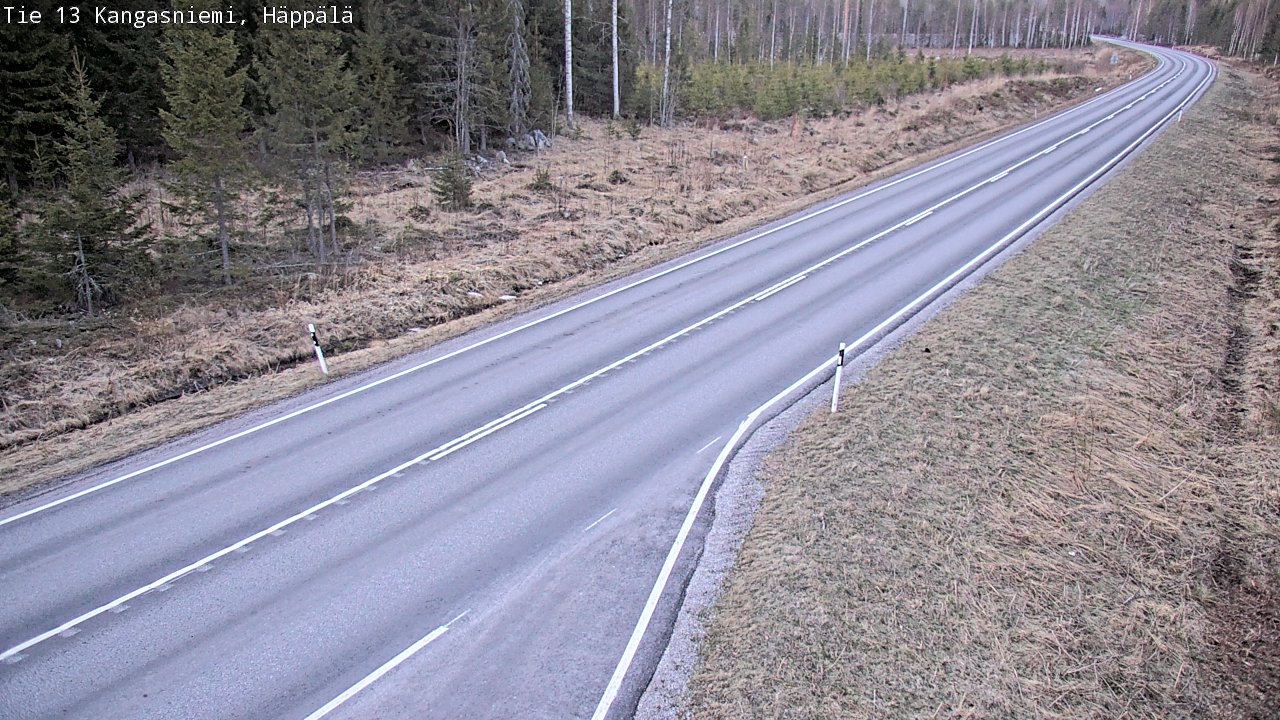 Kelikamerat Kuva Tie 13 Kangasniemi, Häppälä, Kangasniemi, Etelä-Savo
