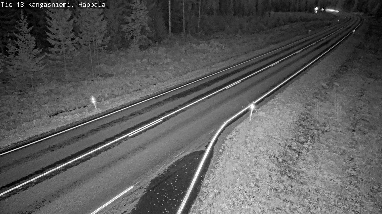 Weather Camera Image Road 13 Kangasniemi, Häppälä, Kangasniemi, Etelä-Savo