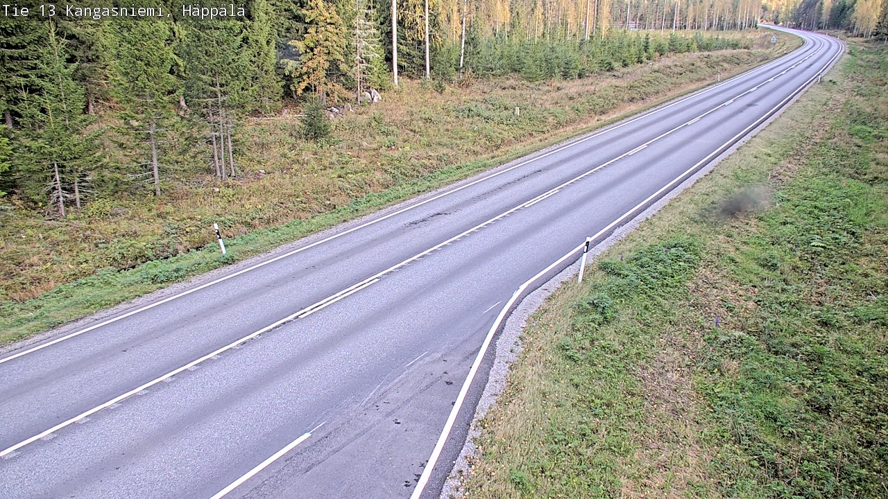 Kelikamerat Kuva Tie 13 Kangasniemi, Häppälä, Kangasniemi, Etelä-Savo
