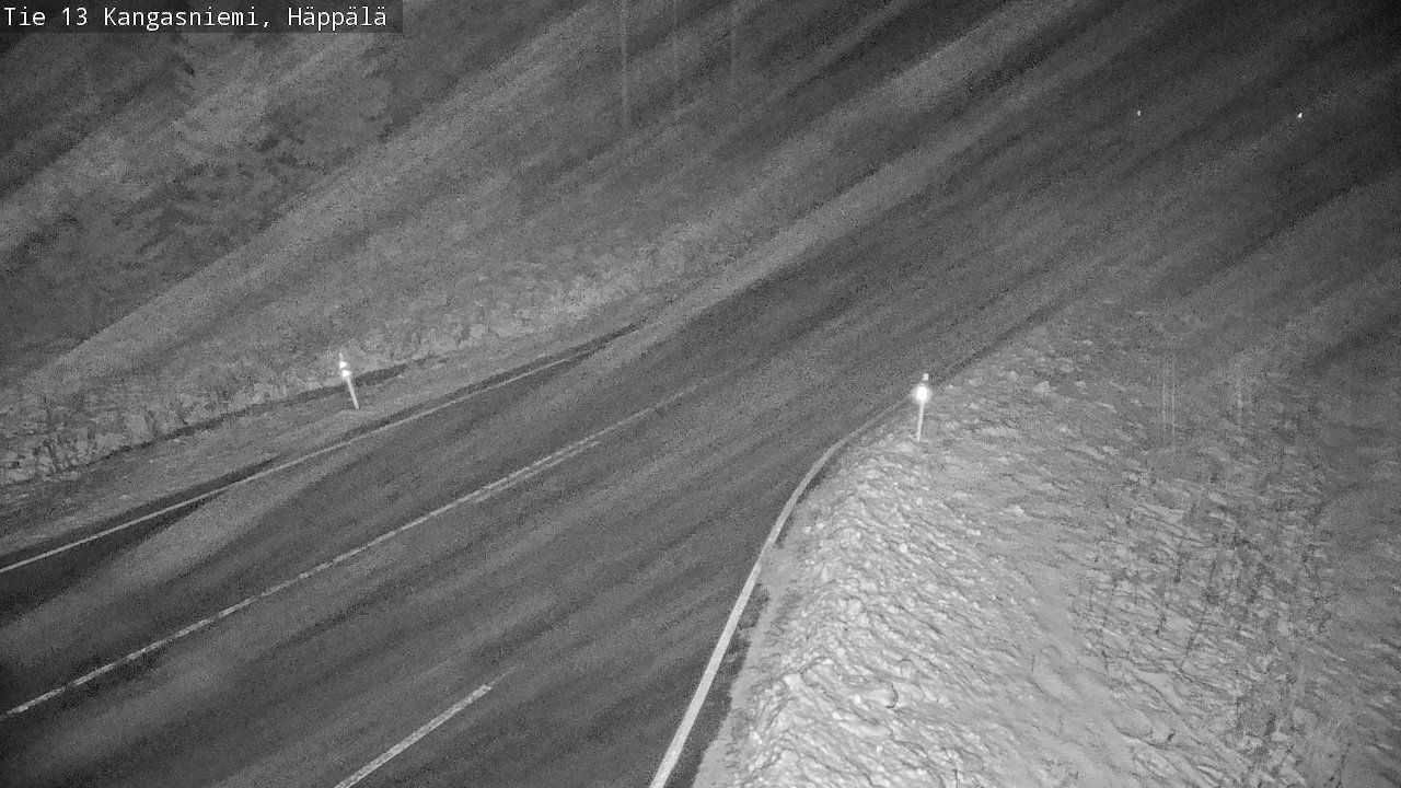 Weather Camera Image Väg 13 Kangasniemi, Häppälä, Kangasniemi, Etelä-Savo