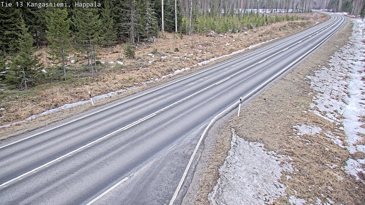 Kelikamerat Kuva Tie 13 Kangasniemi, Häppälä, Kangasniemi, Etelä-Savo