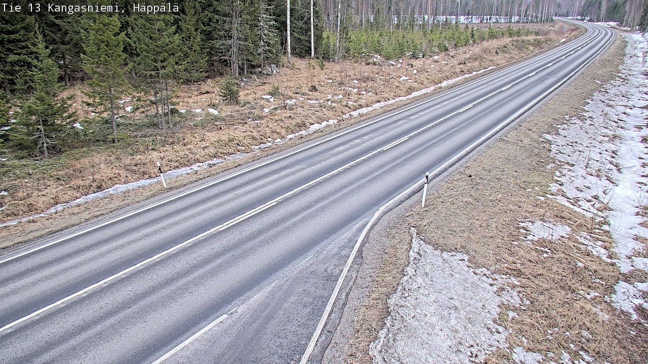 Kelikamerat Kuva Tie 13 Kangasniemi, Häppälä, Kangasniemi, Etelä-Savo