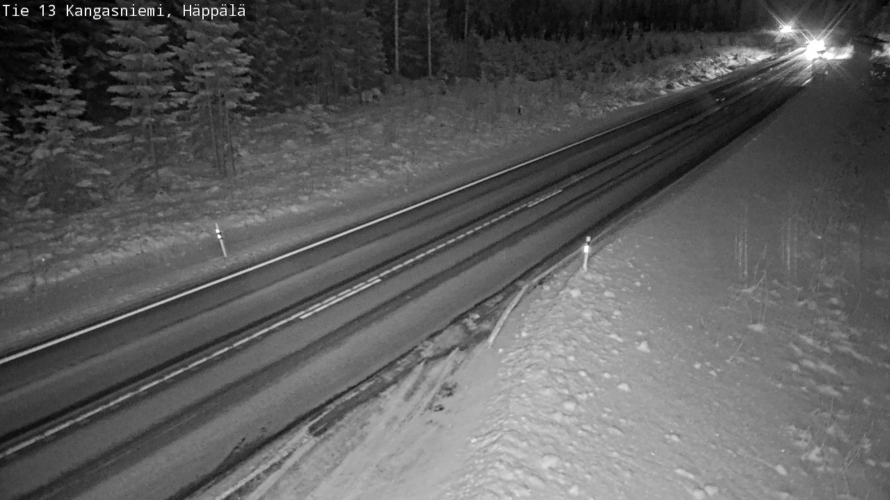 Kelikamerat Kuva Tie 13 Kangasniemi, Häppälä, Kangasniemi, Etelä-Savo