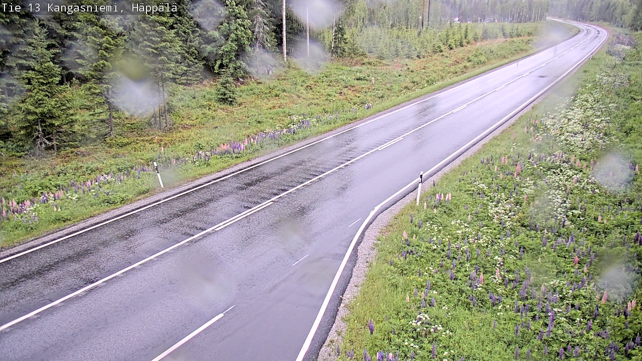 Kelikamerat Kuva Tie 13 Kangasniemi, Häppälä, Kangasniemi, Etelä-Savo