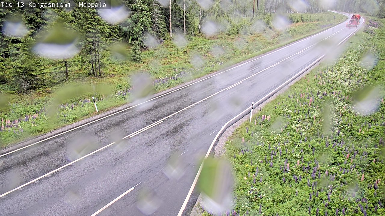 Weather Camera Image Väg 13 Kangasniemi, Häppälä, Kangasniemi, Etelä-Savo