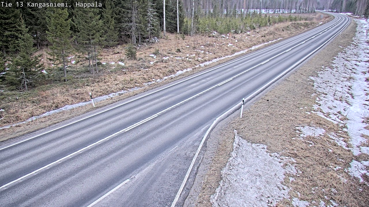 Kelikamerat Kuva Tie 13 Kangasniemi, Häppälä, Kangasniemi, Etelä-Savo