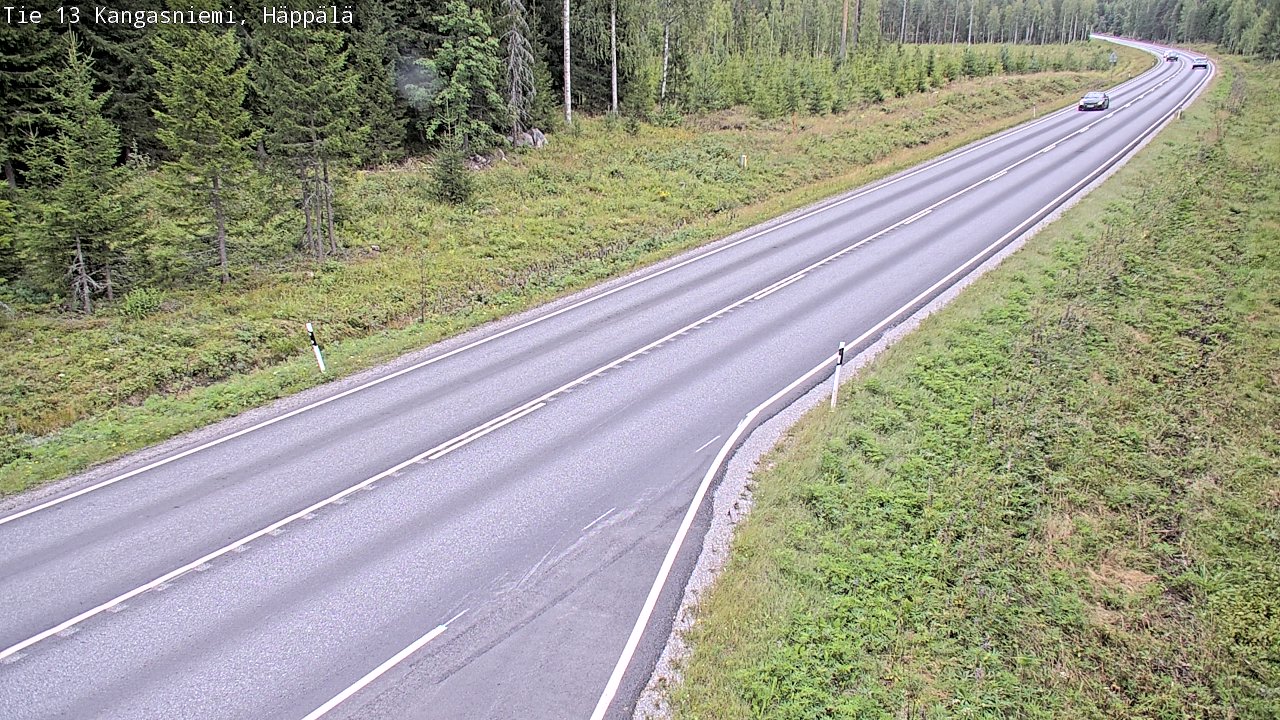Kelikamerat Kuva Tie 13 Kangasniemi, Häppälä, Kangasniemi, Etelä-Savo