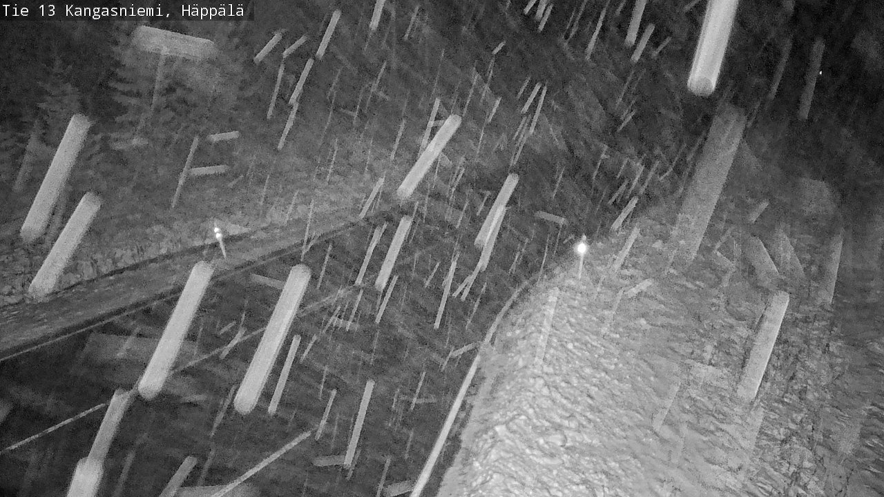 Weather Camera Image Väg 13 Kangasniemi, Häppälä, Kangasniemi, Etelä-Savo