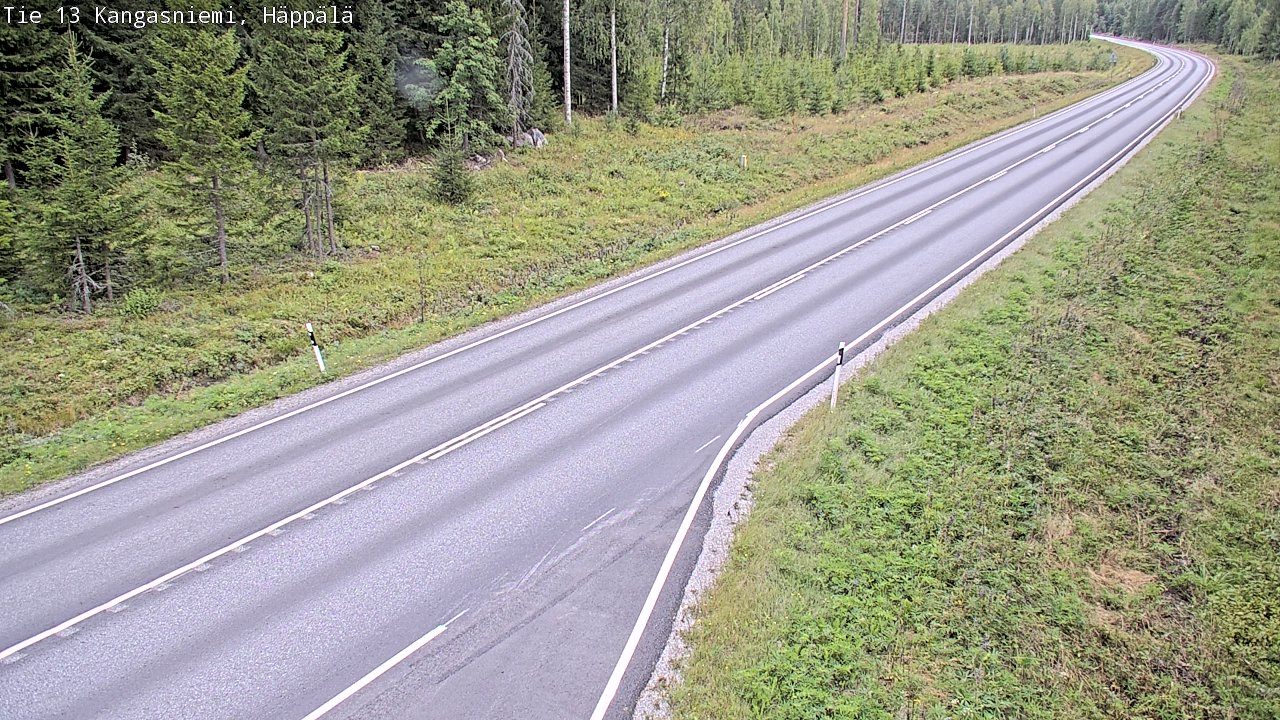 Kelikamerat Kuva Tie 13 Kangasniemi, Häppälä, Kangasniemi, Etelä-Savo