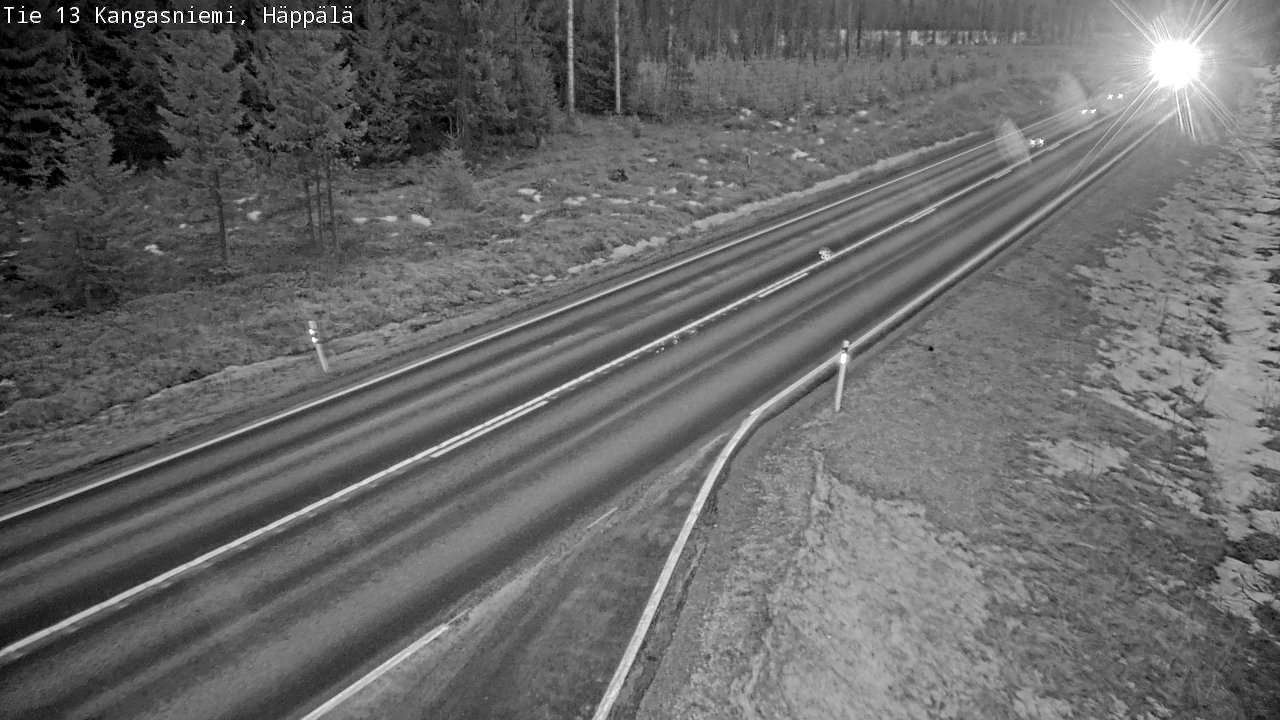 Kelikamerat Kuva Tie 13 Kangasniemi, Häppälä, Kangasniemi, Etelä-Savo