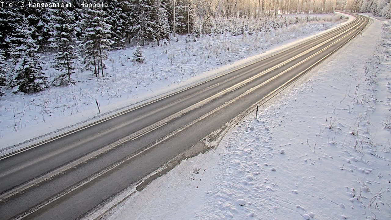 Kelikamerat Kuva Tie 13 Kangasniemi, Häppälä, Kangasniemi, Etelä-Savo