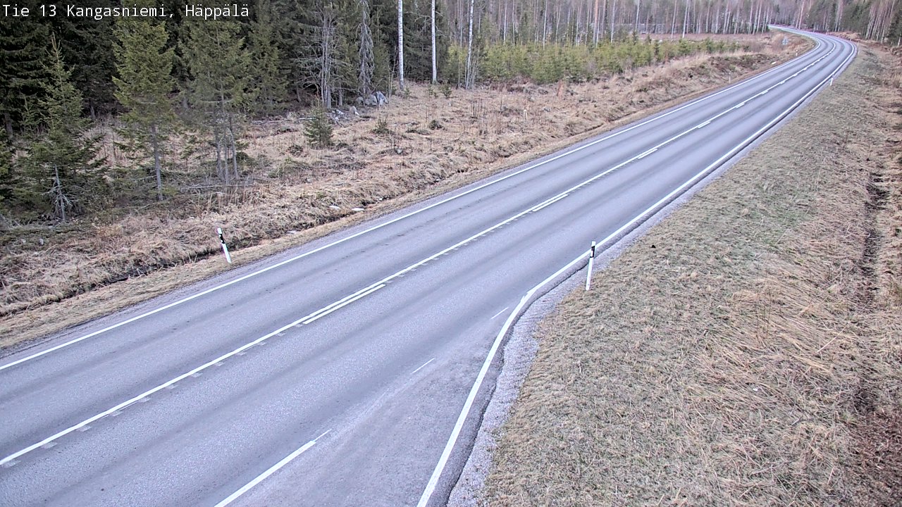 Kelikamerat Kuva Tie 13 Kangasniemi, Häppälä, Kangasniemi, Etelä-Savo
