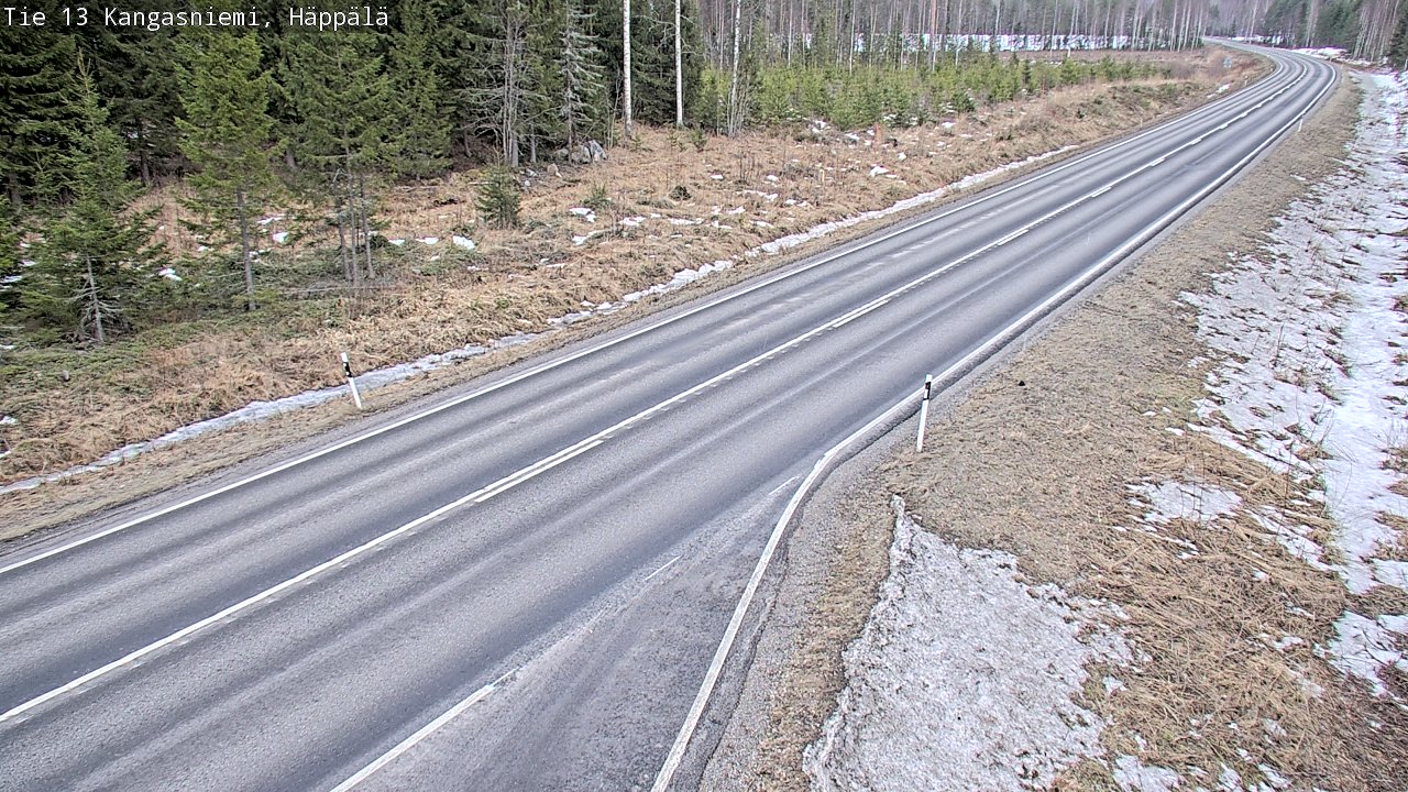 Kelikamerat Kuva Tie 13 Kangasniemi, Häppälä, Kangasniemi, Etelä-Savo
