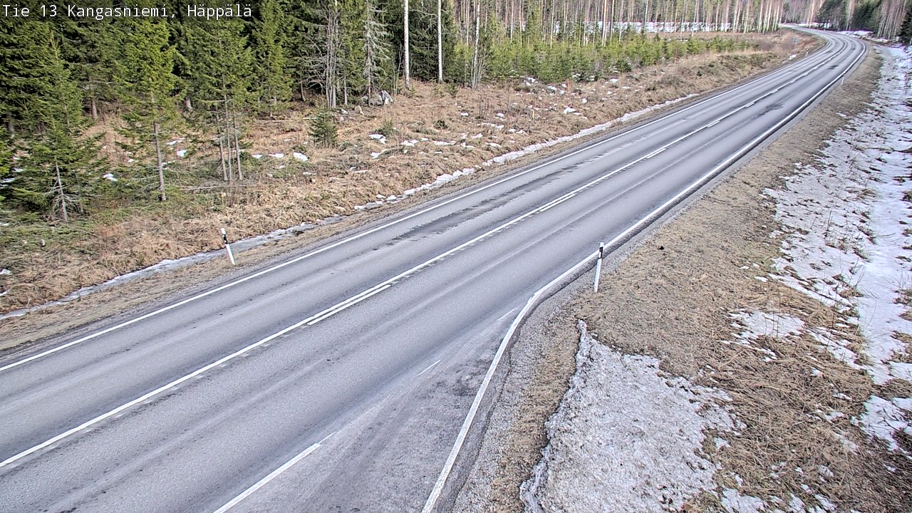 Kelikamerat Kuva Tie 13 Kangasniemi, Häppälä, Kangasniemi, Etelä-Savo