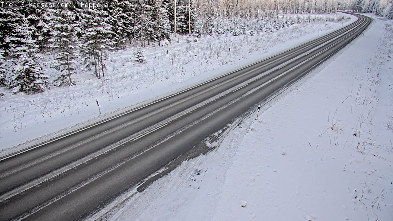 Weather Camera Image Väg 13 Kangasniemi, Häppälä, Kangasniemi, Etelä-Savo