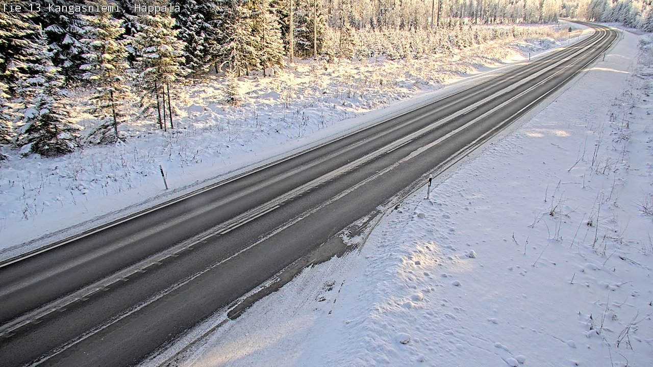 Weather Camera Image Road 13 Kangasniemi, Häppälä, Kangasniemi, Etelä-Savo