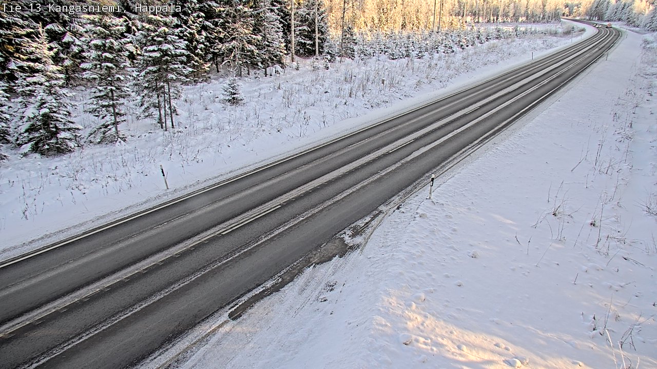 Kelikamerat Kuva Tie 13 Kangasniemi, Häppälä, Kangasniemi, Etelä-Savo