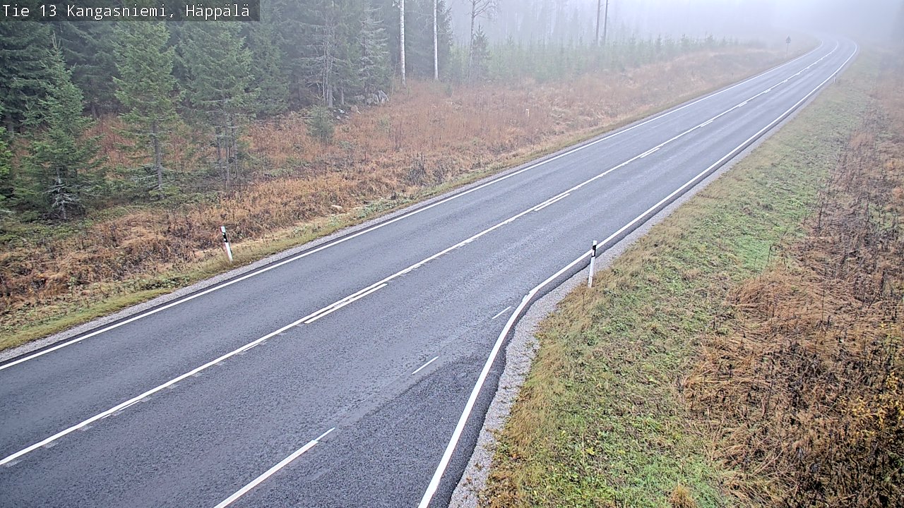 Kelikamerat Kuva Tie 13 Kangasniemi, Häppälä, Kangasniemi, Etelä-Savo
