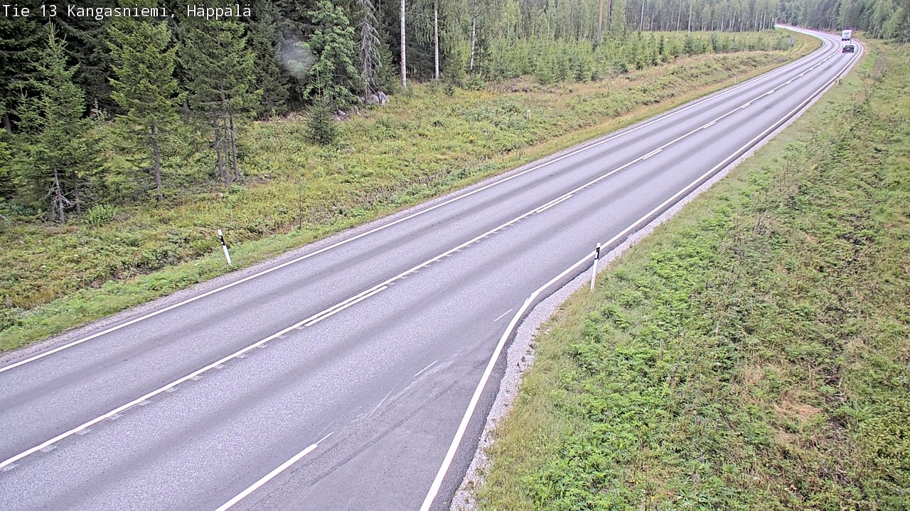 Kelikamerat Kuva Tie 13 Kangasniemi, Häppälä, Kangasniemi, Etelä-Savo