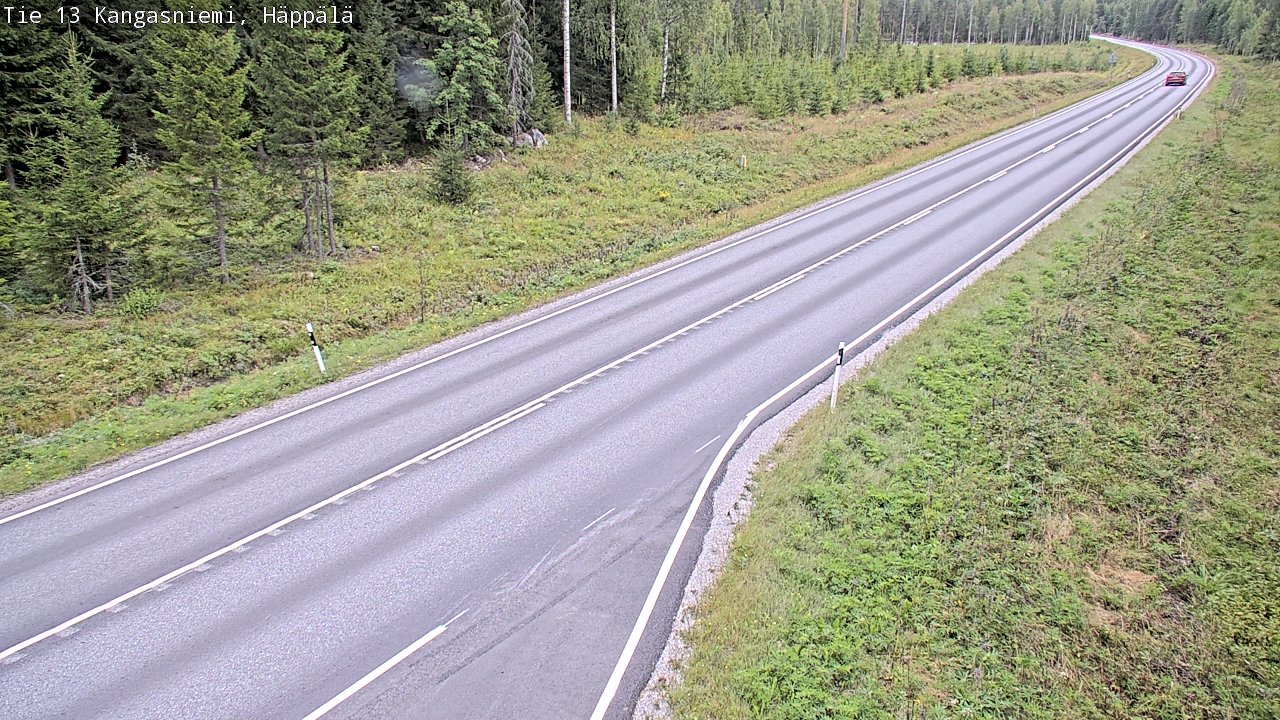 Kelikamerat Kuva Tie 13 Kangasniemi, Häppälä, Kangasniemi, Etelä-Savo