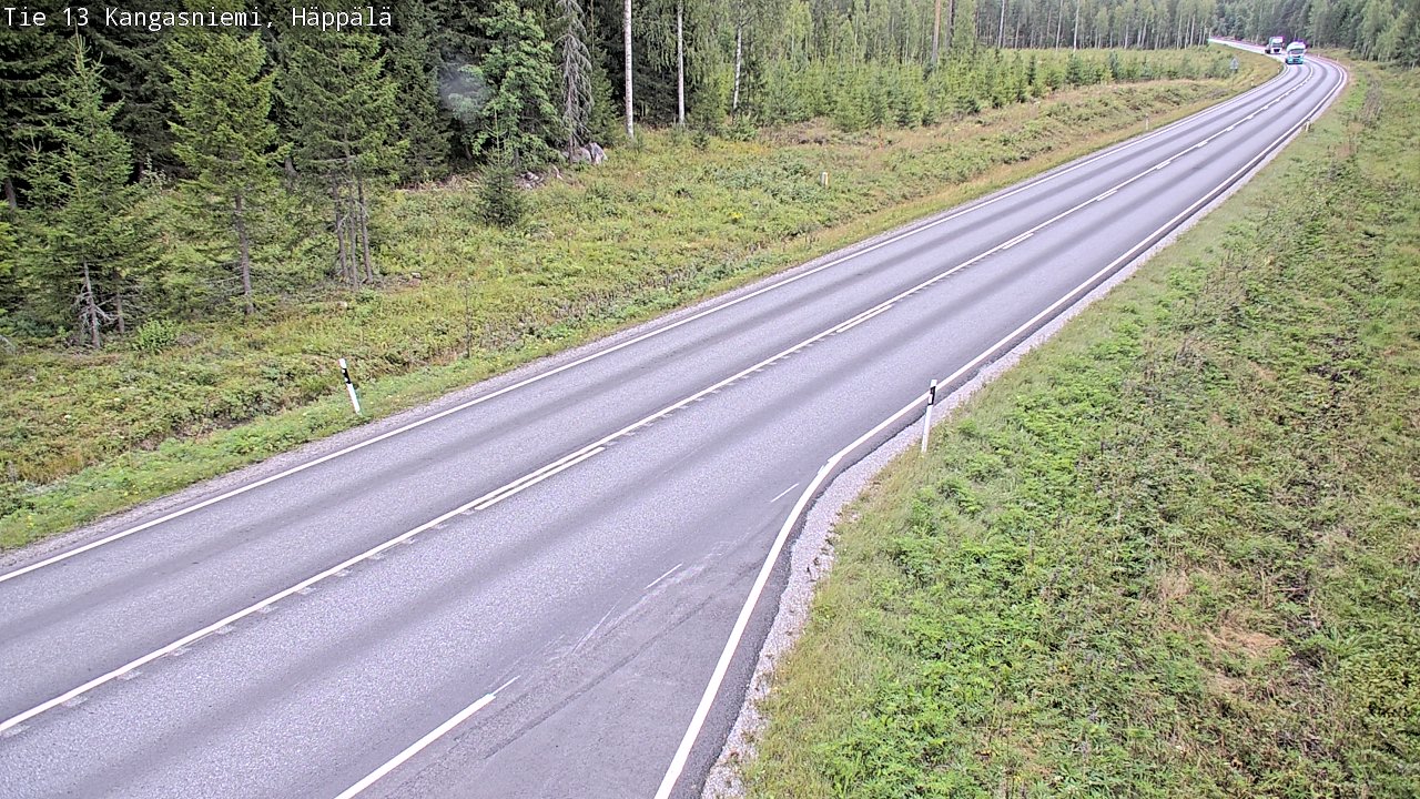 Kelikamerat Kuva Tie 13 Kangasniemi, Häppälä, Kangasniemi, Etelä-Savo