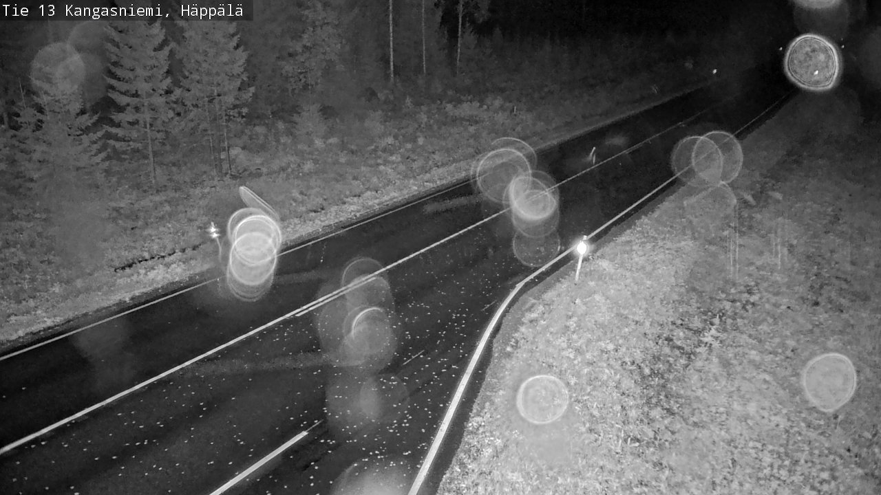 Weather Camera Image Road 13 Kangasniemi, Häppälä, Kangasniemi, Etelä-Savo