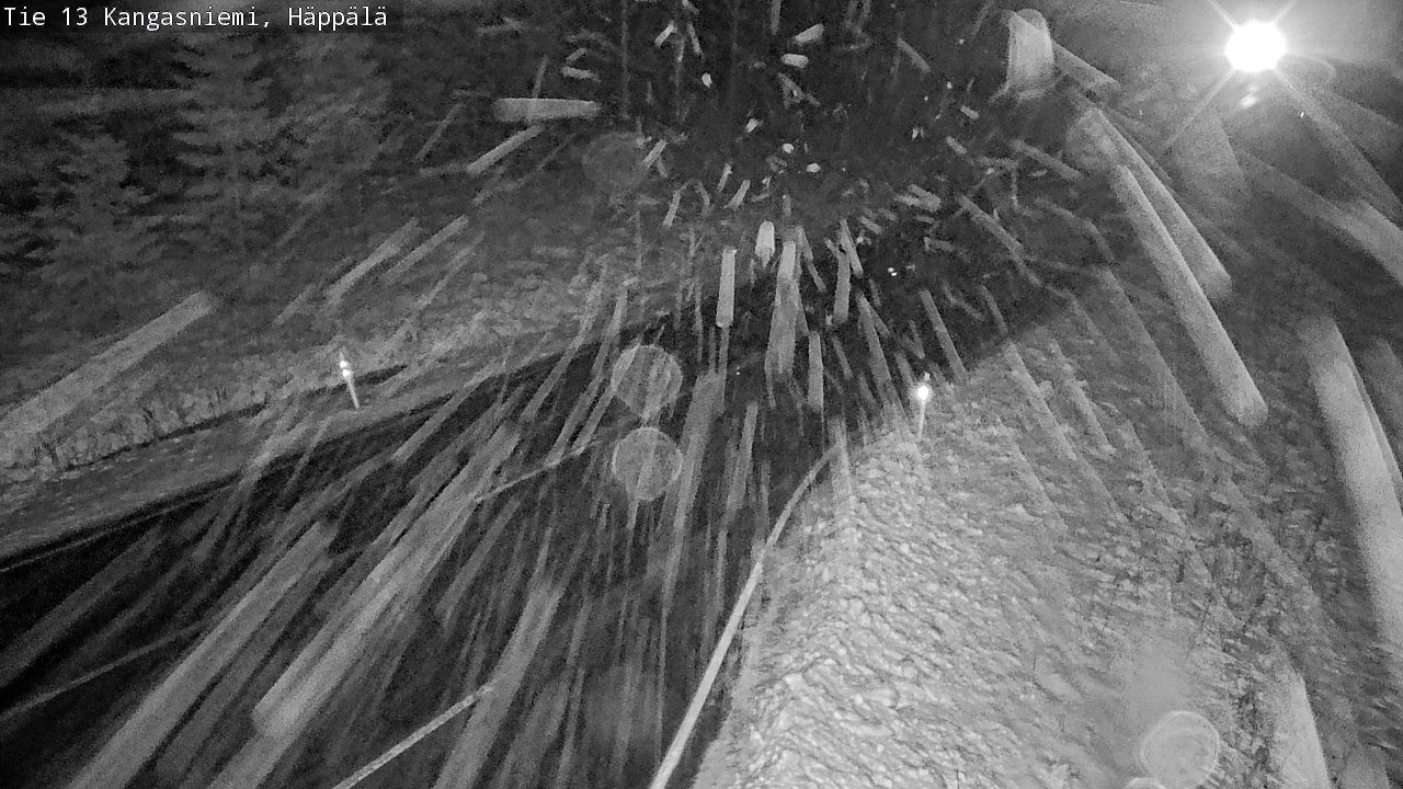 Weather Camera Image Väg 13 Kangasniemi, Häppälä, Kangasniemi, Etelä-Savo