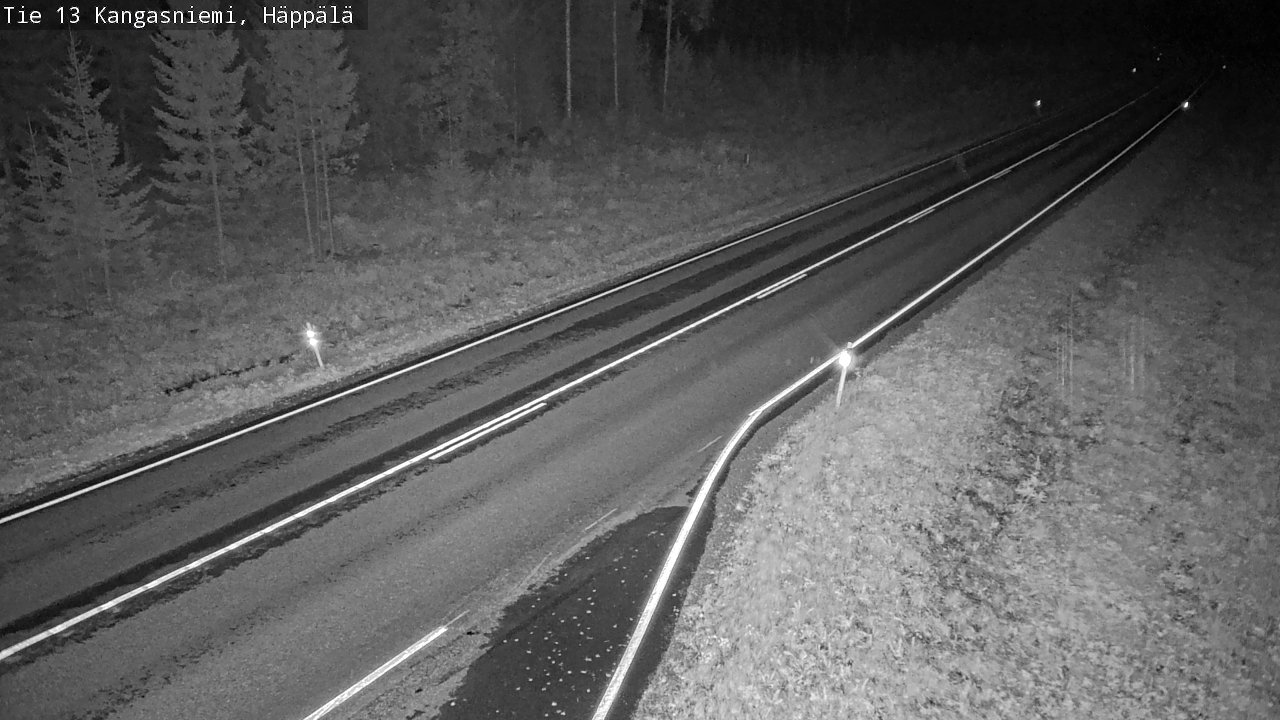 Weather Camera Image Road 13 Kangasniemi, Häppälä, Kangasniemi, Etelä-Savo