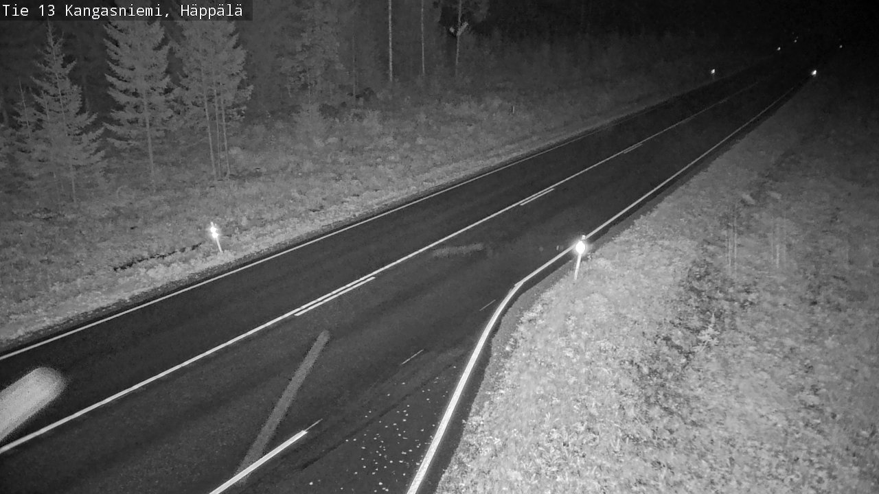 Weather Camera Image Road 13 Kangasniemi, Häppälä, Kangasniemi, Etelä-Savo