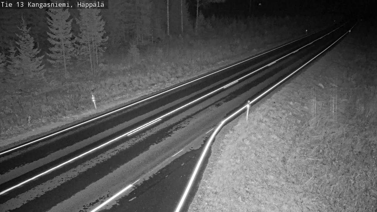 Kelikamerat Kuva Tie 13 Kangasniemi, Häppälä, Kangasniemi, Etelä-Savo