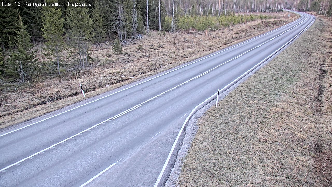 Kelikamerat Kuva Tie 13 Kangasniemi, Häppälä, Kangasniemi, Etelä-Savo
