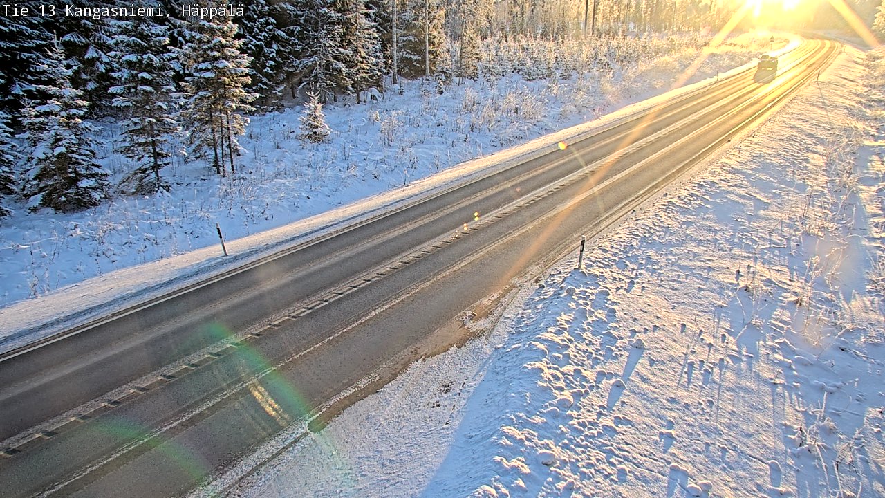 Weather Camera Image Road 13 Kangasniemi, Häppälä, Kangasniemi, Etelä-Savo