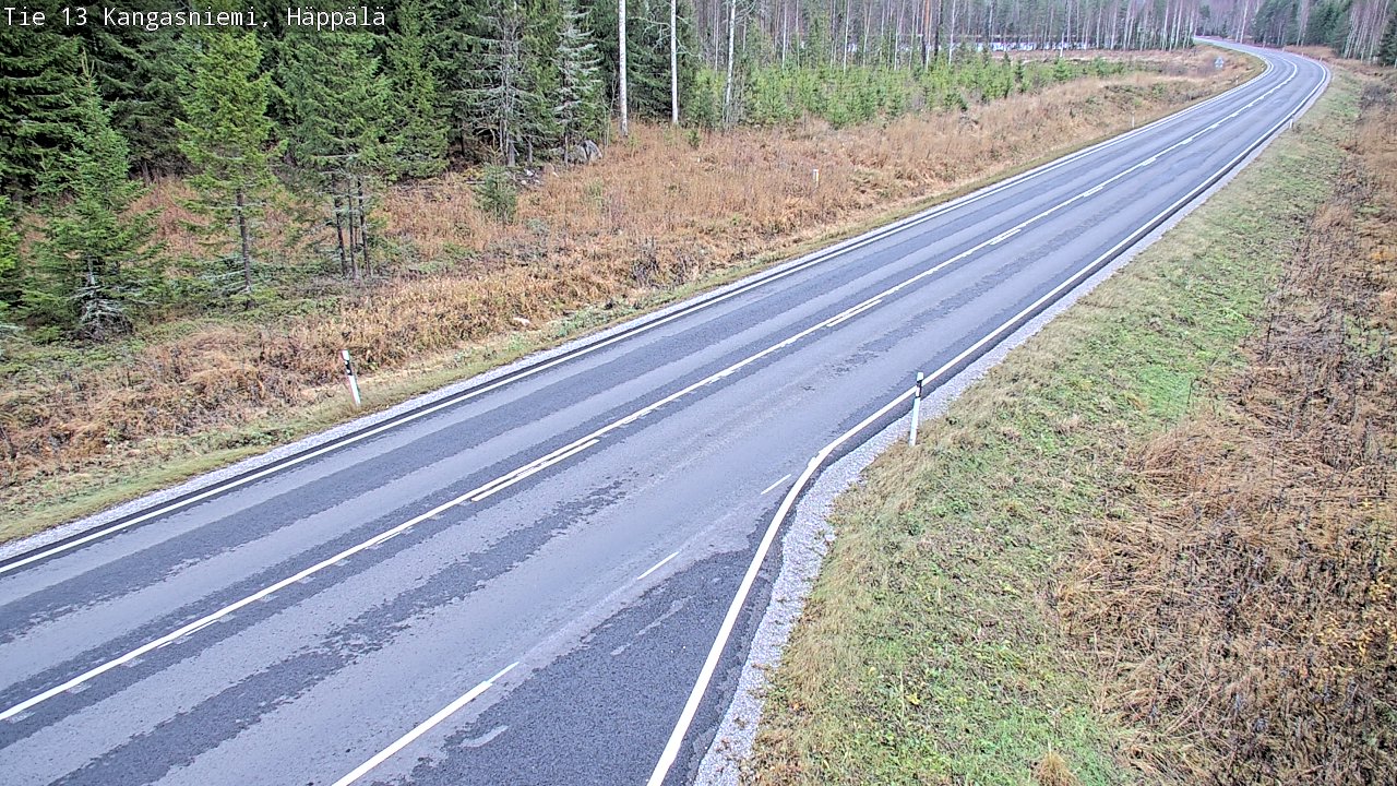 Kelikamerat Kuva Tie 13 Kangasniemi, Häppälä, Kangasniemi, Etelä-Savo