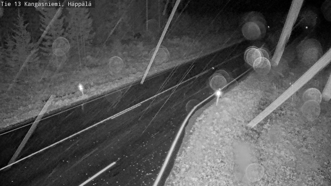 Weather Camera Image Road 13 Kangasniemi, Häppälä, Kangasniemi, Etelä-Savo