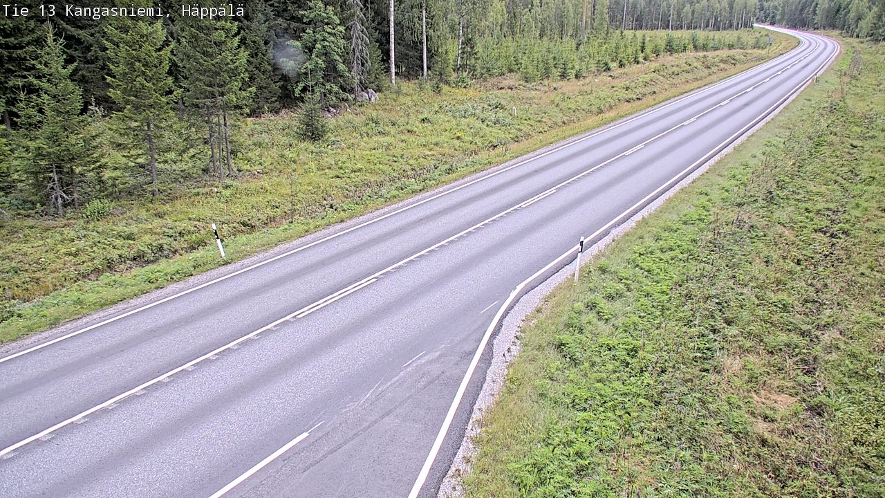 Kelikamerat Kuva Tie 13 Kangasniemi, Häppälä, Kangasniemi, Etelä-Savo