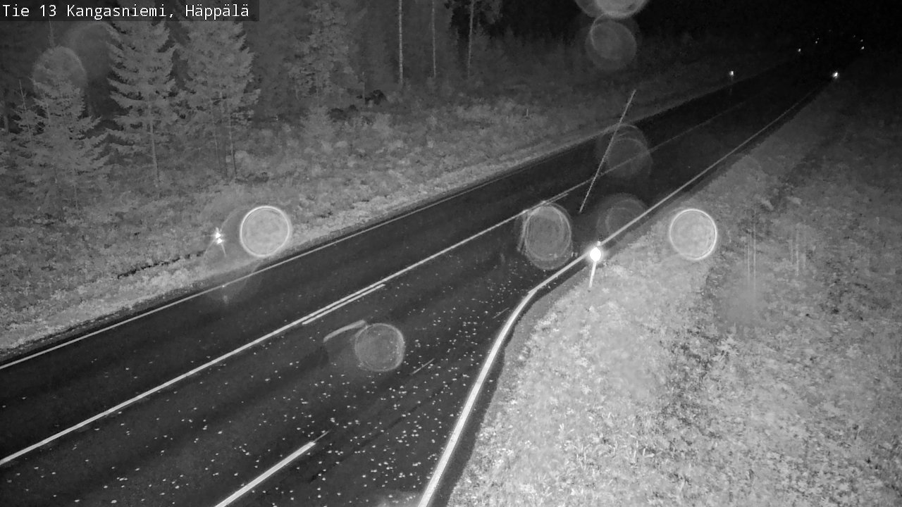 Weather Camera Image Road 13 Kangasniemi, Häppälä, Kangasniemi, Etelä-Savo
