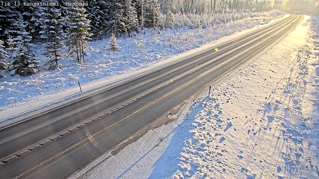 Weather Camera Image Road 13 Kangasniemi, Häppälä, Kangasniemi, Etelä-Savo