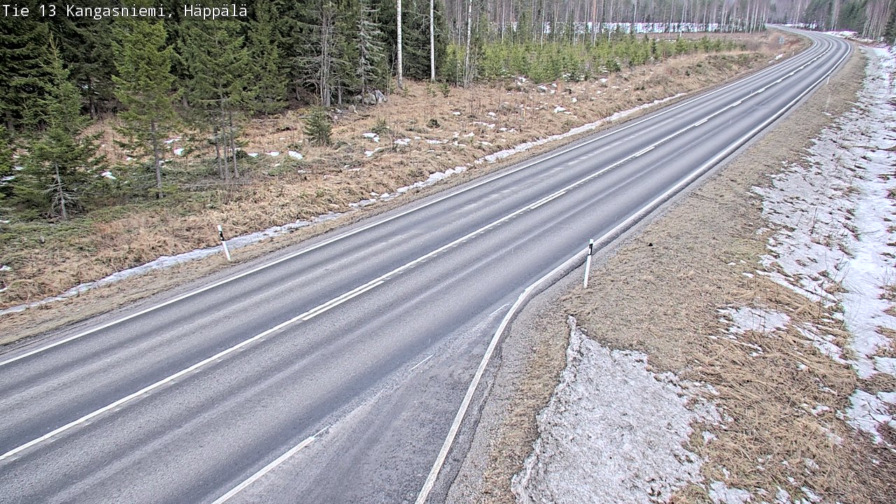 Kelikamerat Kuva Tie 13 Kangasniemi, Häppälä, Kangasniemi, Etelä-Savo
