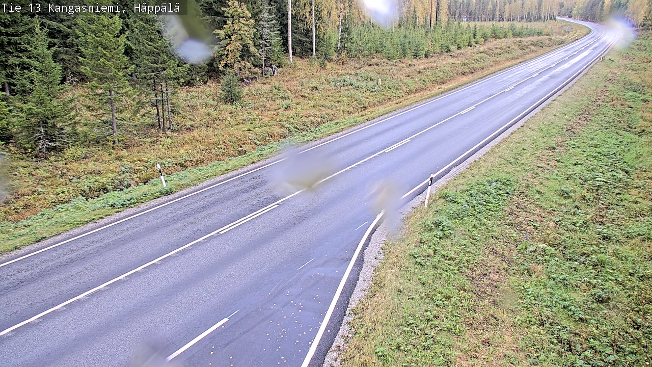 Weather Camera Image Road 13 Kangasniemi, Häppälä, Kangasniemi, Etelä-Savo