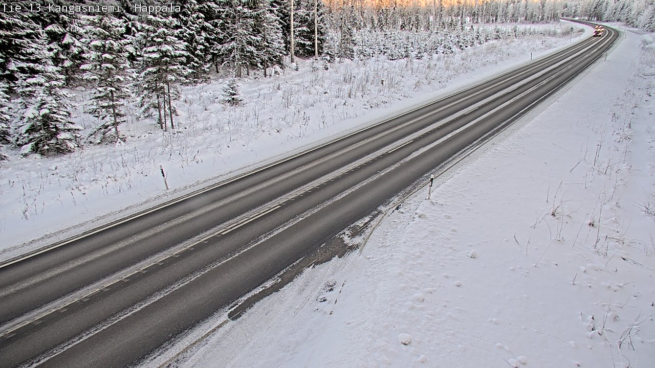 Weather Camera Image Väg 13 Kangasniemi, Häppälä, Kangasniemi, Etelä-Savo