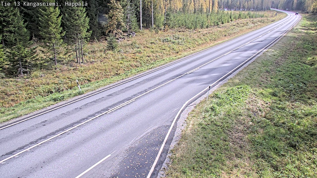Kelikamerat Kuva Tie 13 Kangasniemi, Häppälä, Kangasniemi, Etelä-Savo