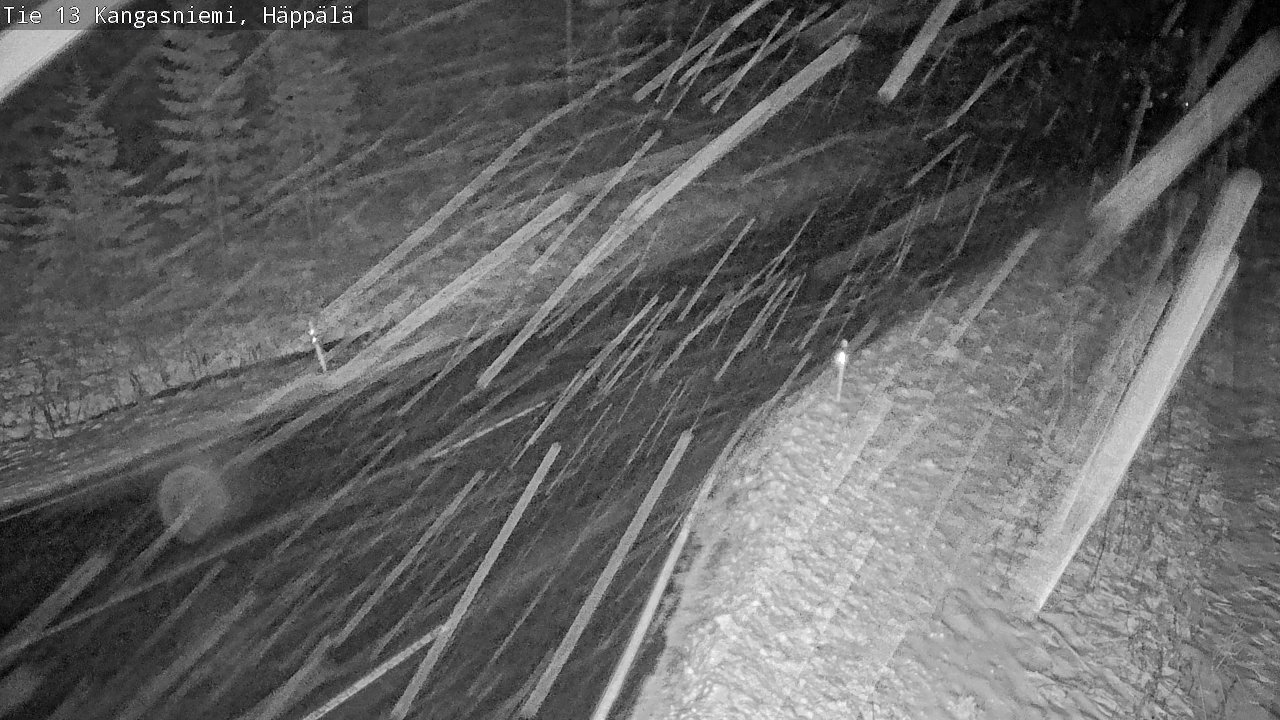 Weather Camera Image Väg 13 Kangasniemi, Häppälä, Kangasniemi, Etelä-Savo