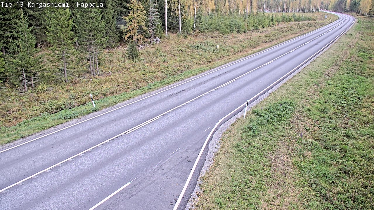 Kelikamerat Kuva Tie 13 Kangasniemi, Häppälä, Kangasniemi, Etelä-Savo